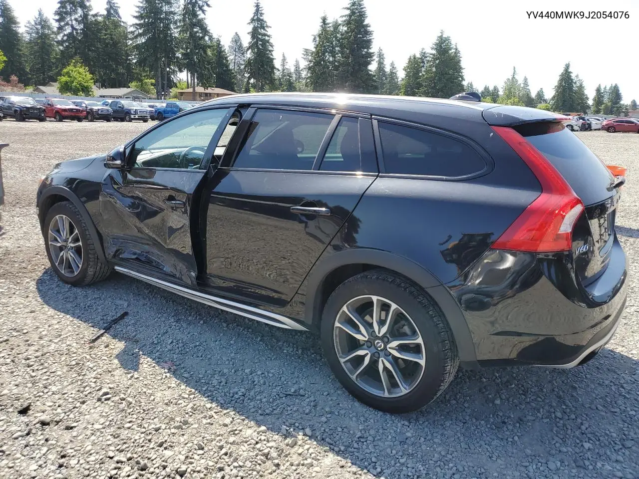 2018 Volvo V60 Cross Country Premier VIN: YV440MWK9J2054076 Lot: 59341515