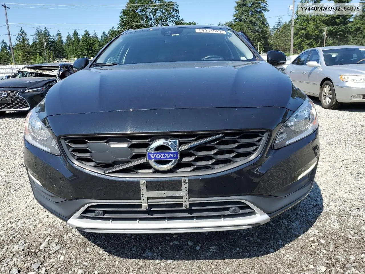 2018 Volvo V60 Cross Country Premier VIN: YV440MWK9J2054076 Lot: 59341515