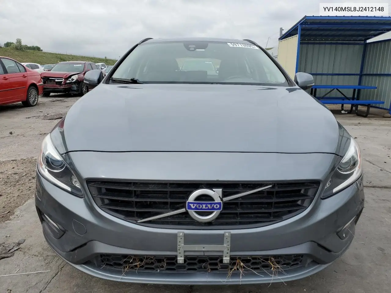 2018 Volvo V60 T5 Dynamic VIN: YV140MSL8J2412148 Lot: 59713895