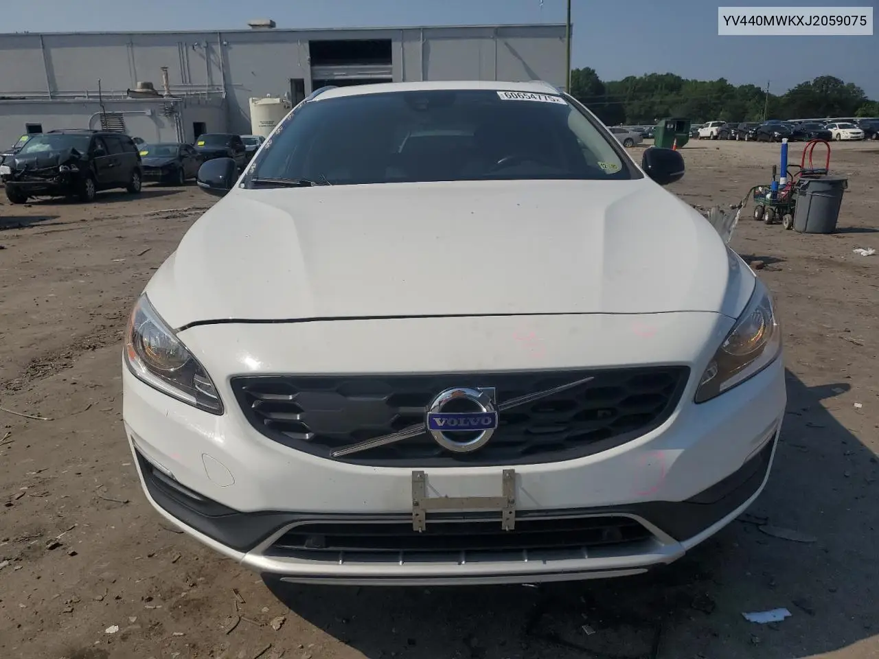 2018 Volvo V60 Cross Country Premier VIN: YV440MWKXJ2059075 Lot: 60654775
