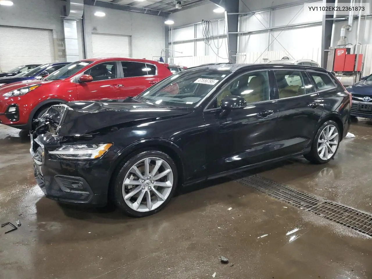 2020 Volvo V60 T5 Momentum VIN: YV1102EK2L2361873 Lot: 47556795