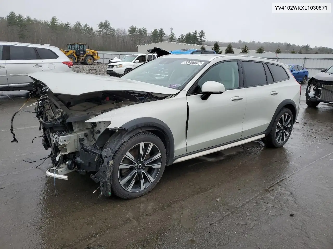 2020 Volvo V60 Cross Country T5 Momentum VIN: YV4102WKXL1030871 Lot: 53486585