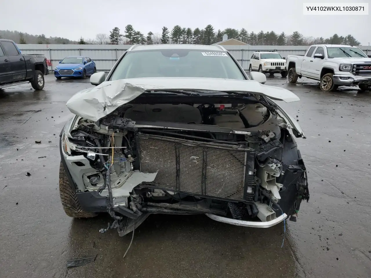 2020 Volvo V60 Cross Country T5 Momentum VIN: YV4102WKXL1030871 Lot: 53486585