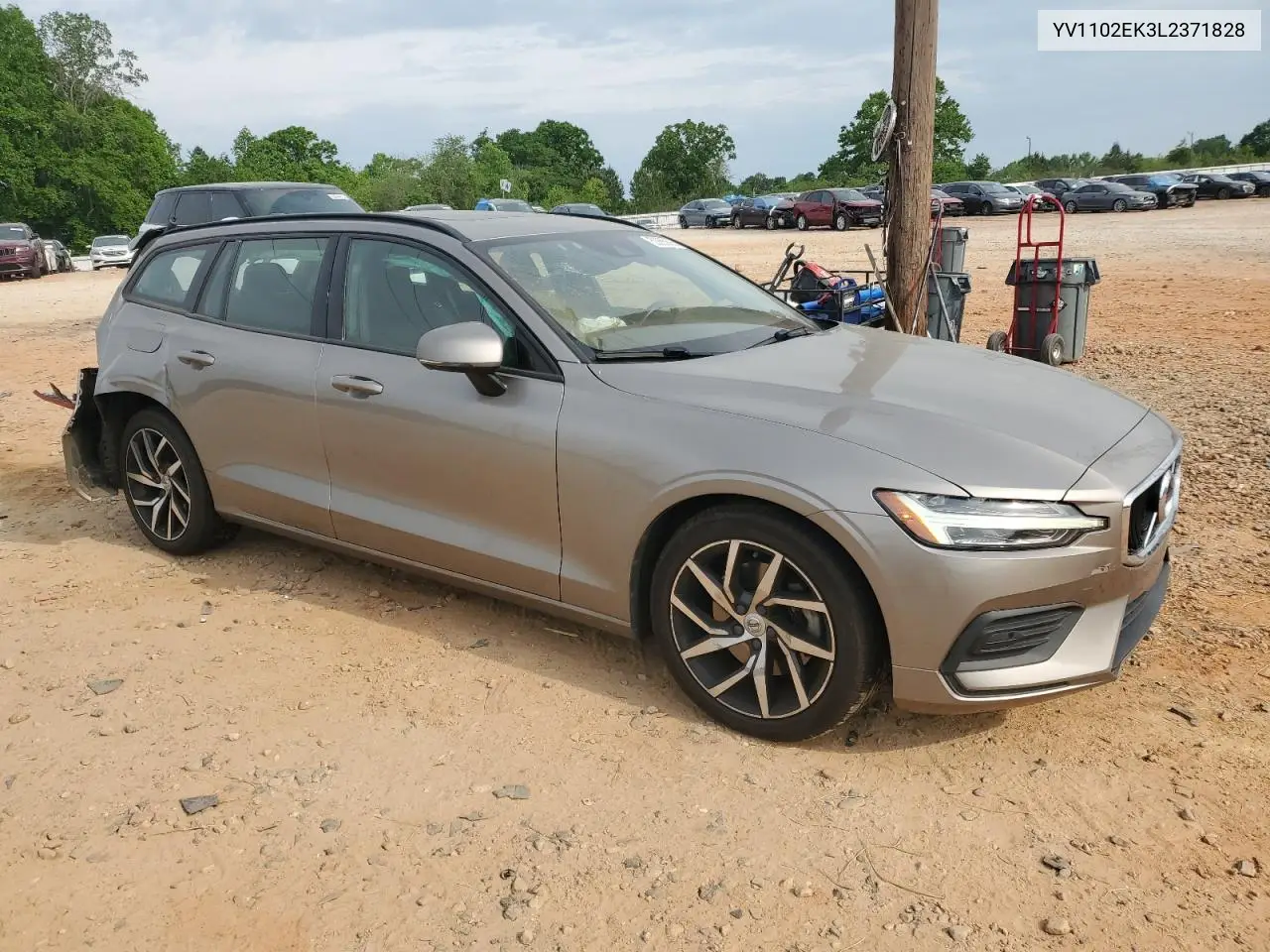 2020 Volvo V60 T5 Momentum VIN: YV1102EK3L2371828 Lot: 53865865