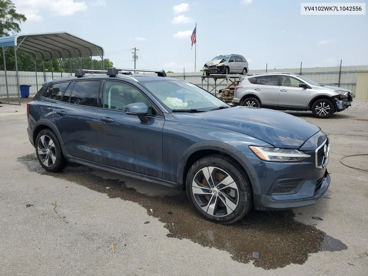 2020 Volvo V60 Cross Country T5 Momentum VIN: YV4102WK7L1042556 Lot: 60812525