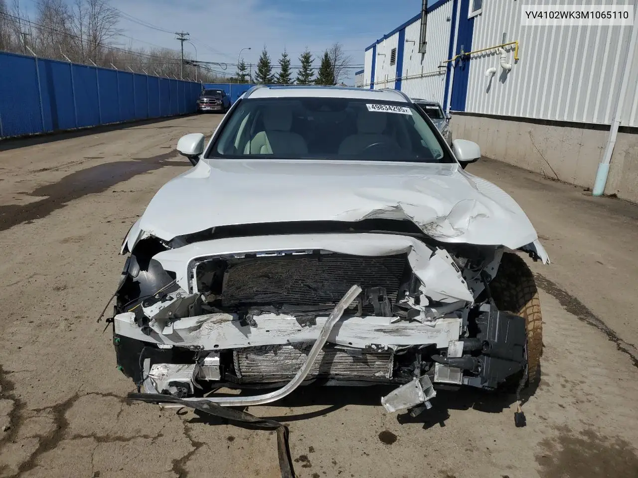 2021 Volvo V60 Cross Country T5 Momentum VIN: YV4102WK3M1065110 Lot: 49834295
