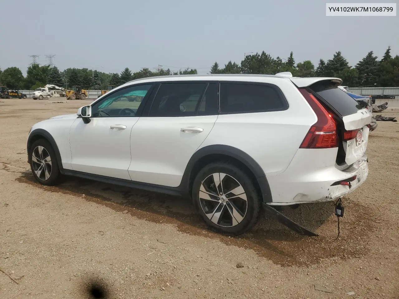 2021 Volvo V60 Cross Country T5 Momentum VIN: YV4102WK7M1068799 Lot: 60121295