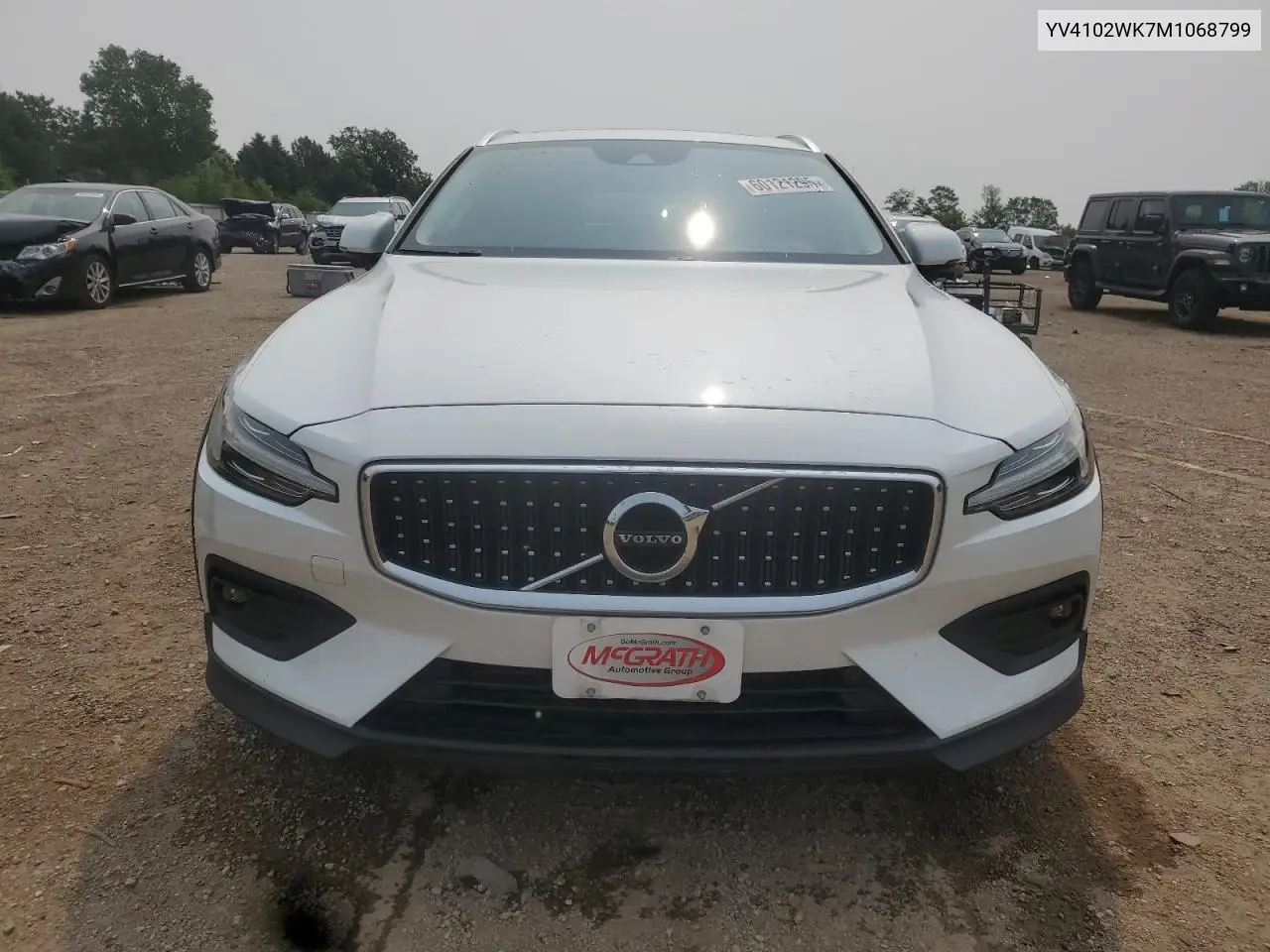 2021 Volvo V60 Cross Country T5 Momentum VIN: YV4102WK7M1068799 Lot: 60121295