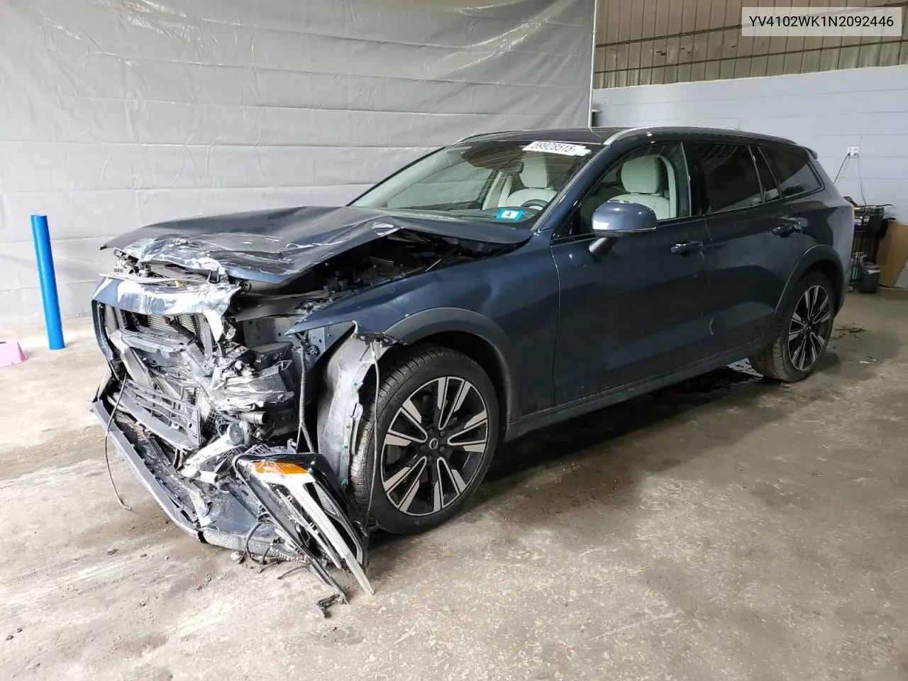 2022 Volvo V60 Cross Country T5 Momentum VIN: YV4102WK1N2092446 Lot: 59928515