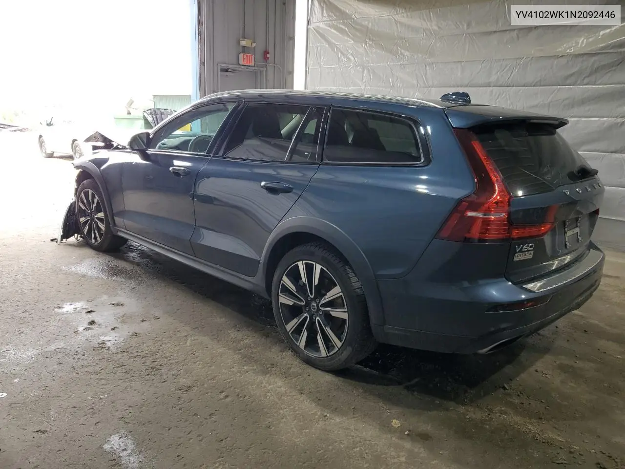 2022 Volvo V60 Cross Country T5 Momentum VIN: YV4102WK1N2092446 Lot: 59928515
