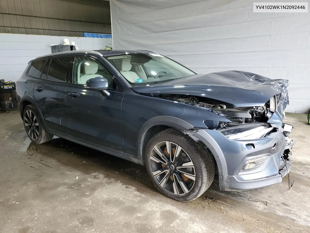 2022 Volvo V60 Cross Country T5 Momentum VIN: YV4102WK1N2092446 Lot: 59928515