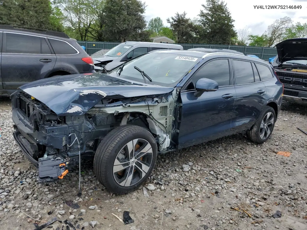 2025 Volvo V60 Cross Country Plus VIN: YV4L12WK7S2146849 Lot: 53140435