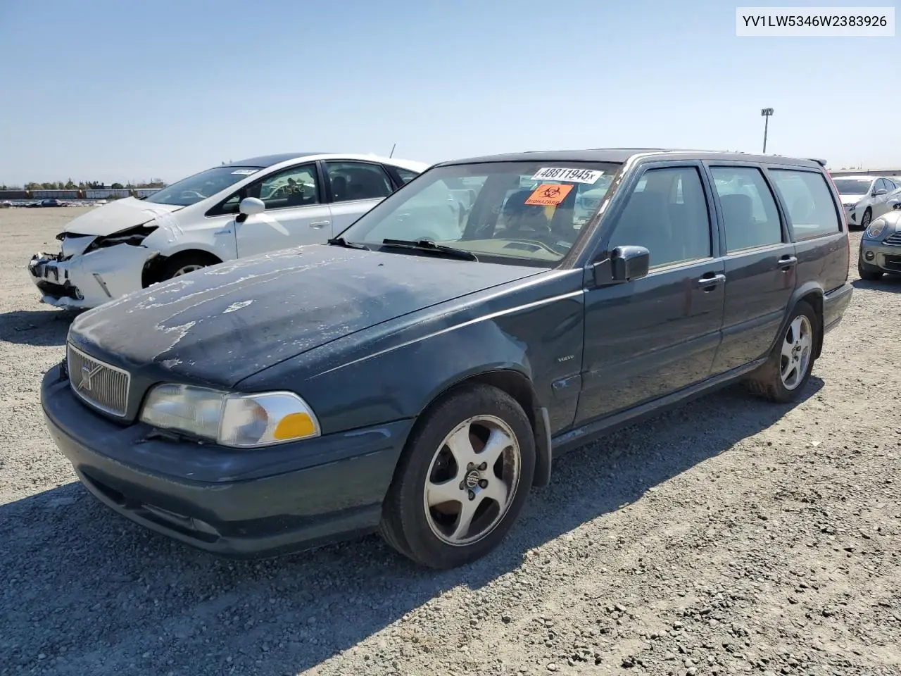 1998 Volvo V70 T5 Turbo VIN: YV1LW5346W2383926 Lot: 48811945