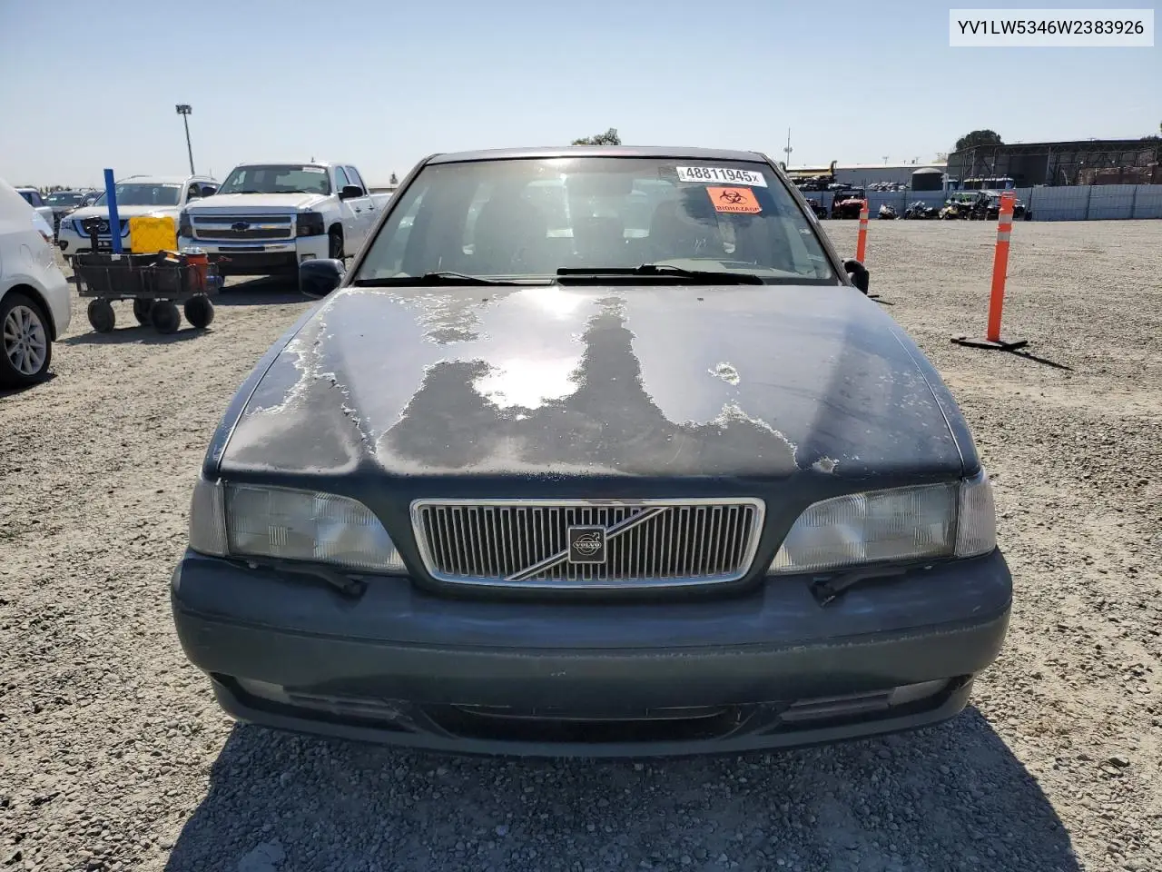 1998 Volvo V70 T5 Turbo VIN: YV1LW5346W2383926 Lot: 48811945