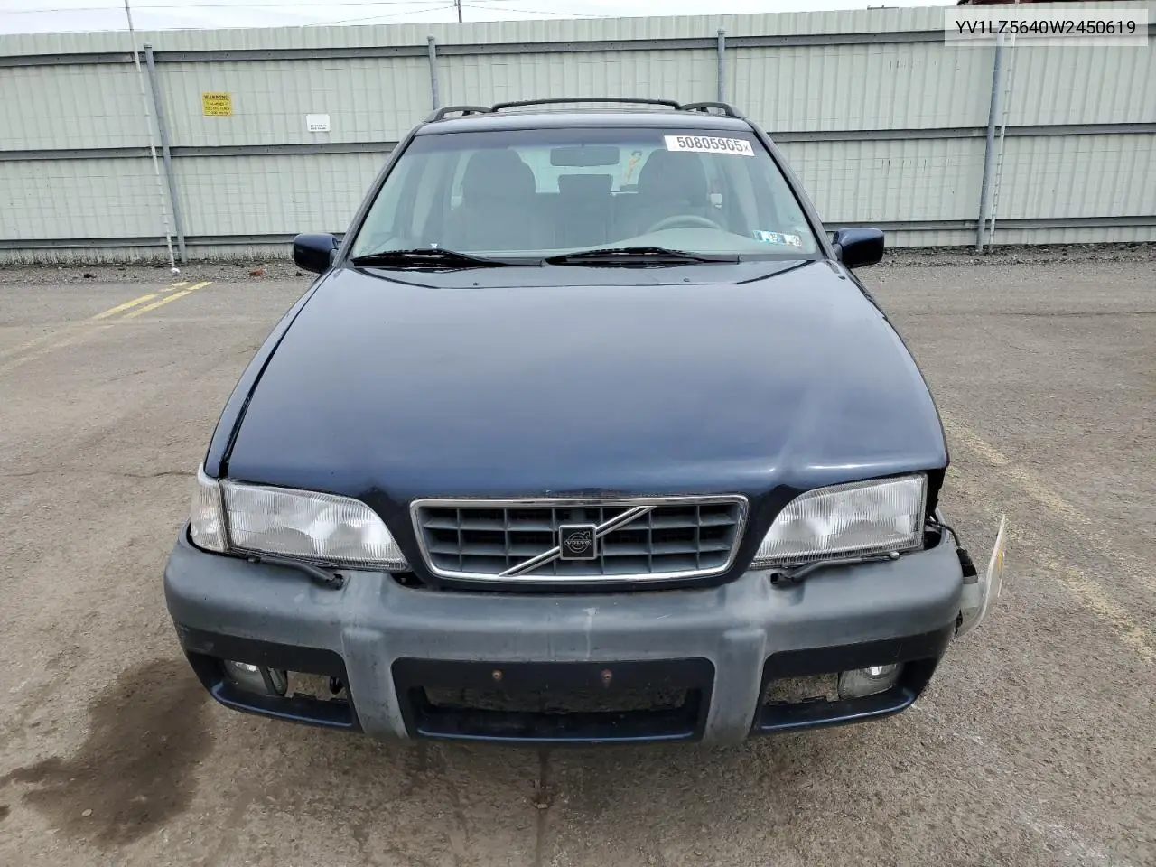 1998 Volvo V70 Xc VIN: YV1LZ5640W2450619 Lot: 50805965