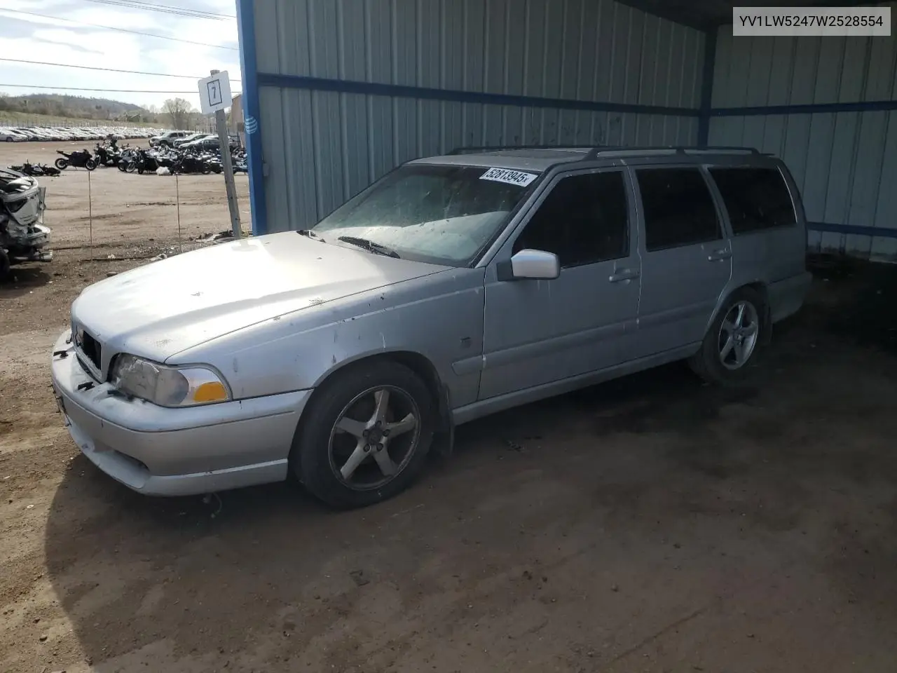 1998 Volvo V70 R VIN: YV1LW5247W2528554 Lot: 52813945