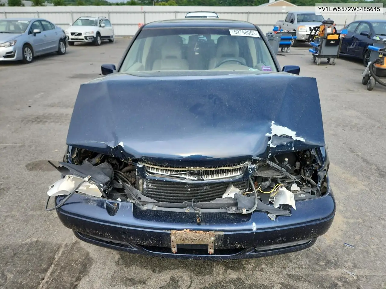 1998 Volvo V70 VIN: YV1LW5572W3485645 Lot: 59798005