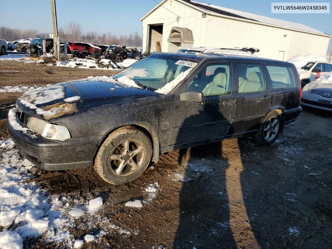 1998 Volvo V70 Glt VIN: YV1LW5646W2458345 Lot: 63987703
