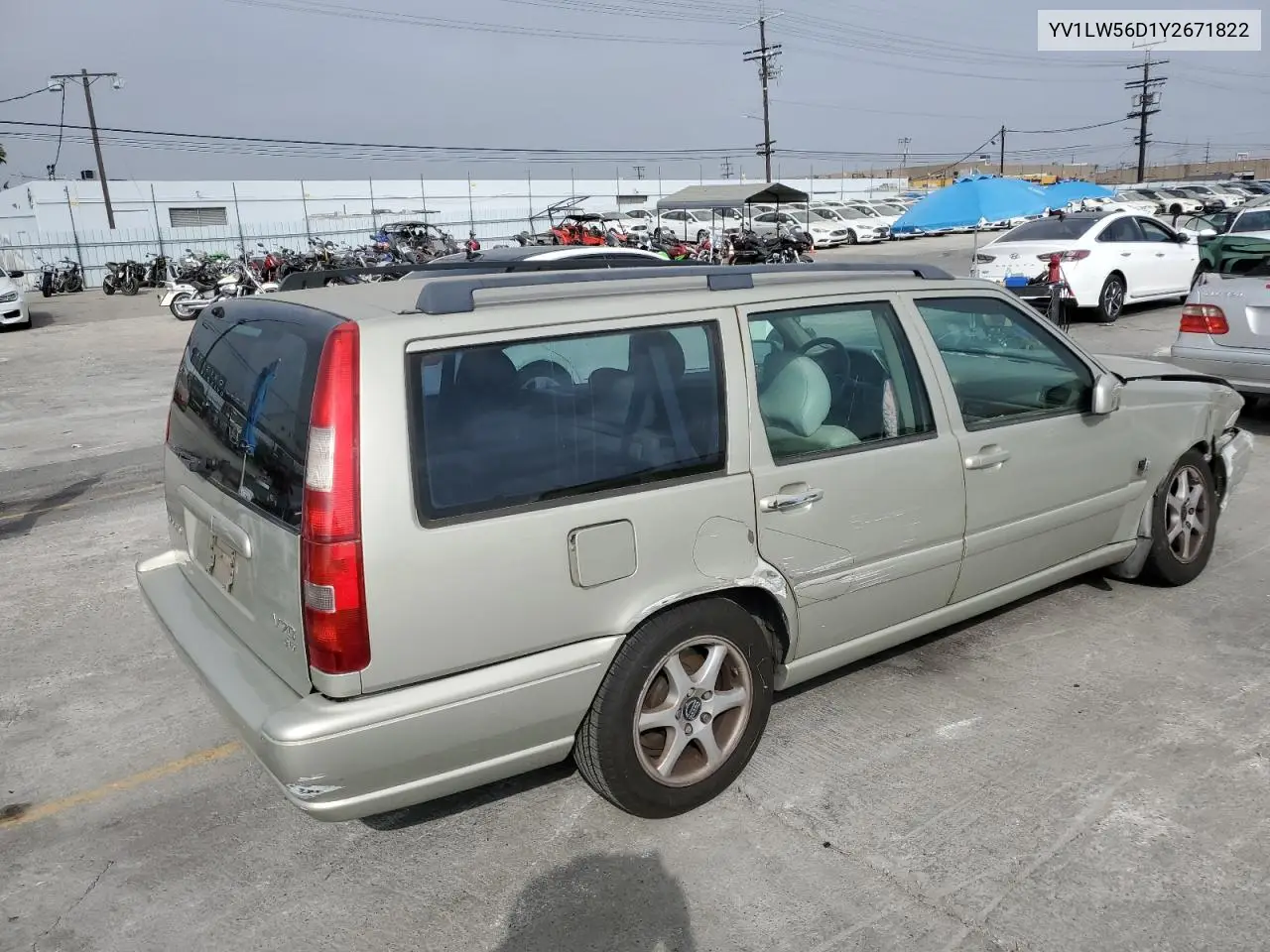 2000 Volvo V70 Glt VIN: YV1LW56D1Y2671822 Lot: 60881205