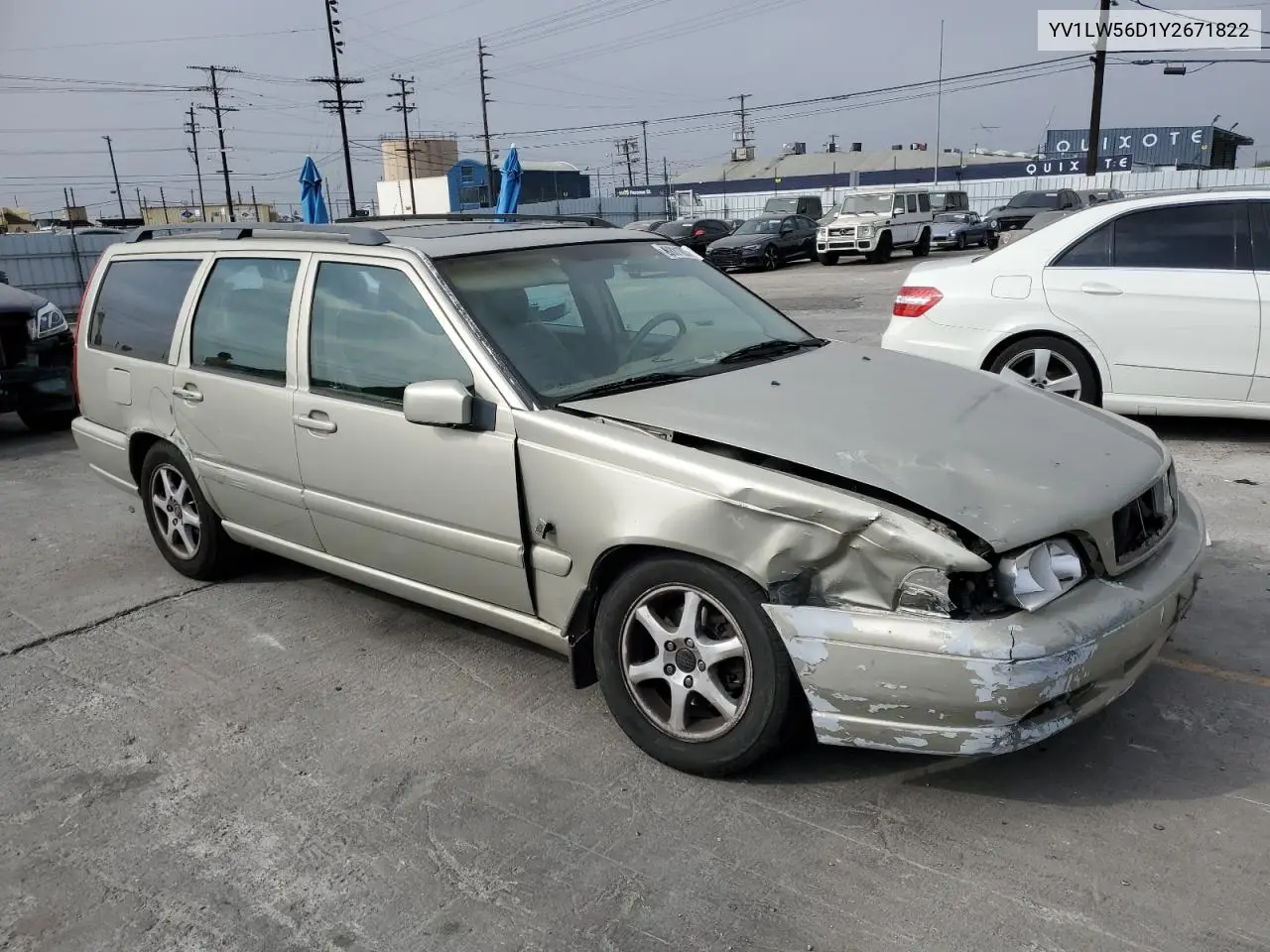 2000 Volvo V70 Glt VIN: YV1LW56D1Y2671822 Lot: 60881205