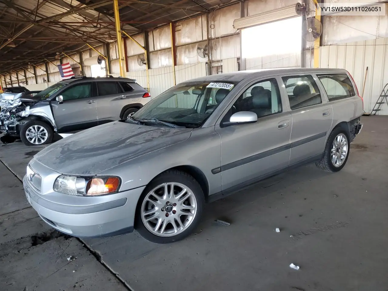 2001 Volvo V70 T5 Turbo VIN: YV1SW53D111026051 Lot: 47212055