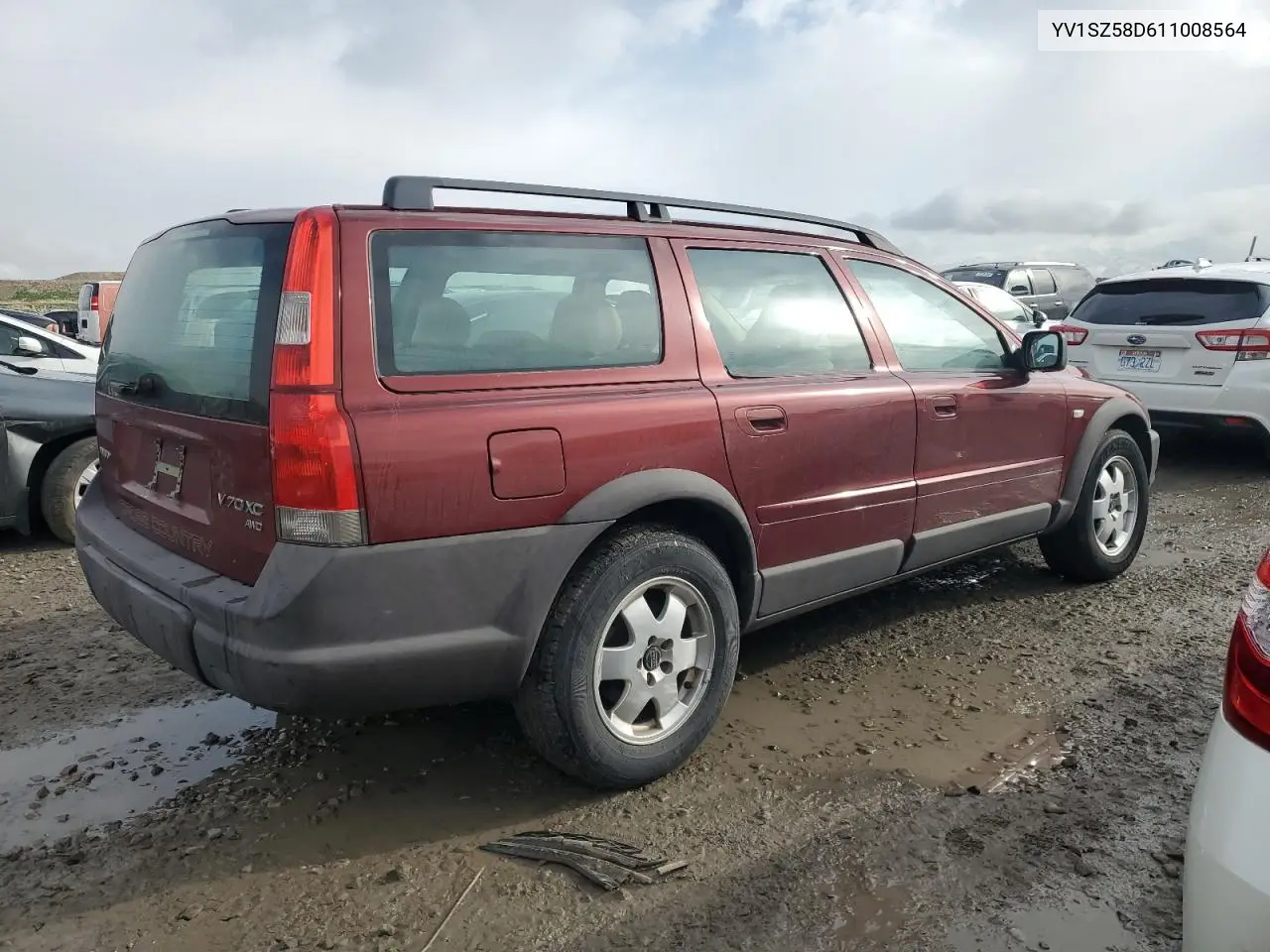 2001 Volvo V70 Xc VIN: YV1SZ58D611008564 Lot: 51300485