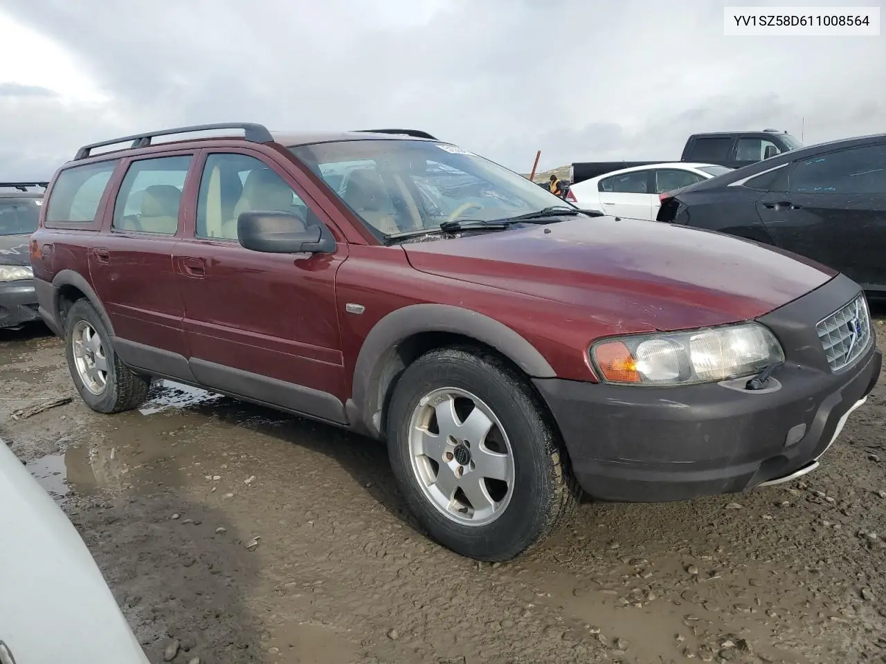 2001 Volvo V70 Xc VIN: YV1SZ58D611008564 Lot: 51300485
