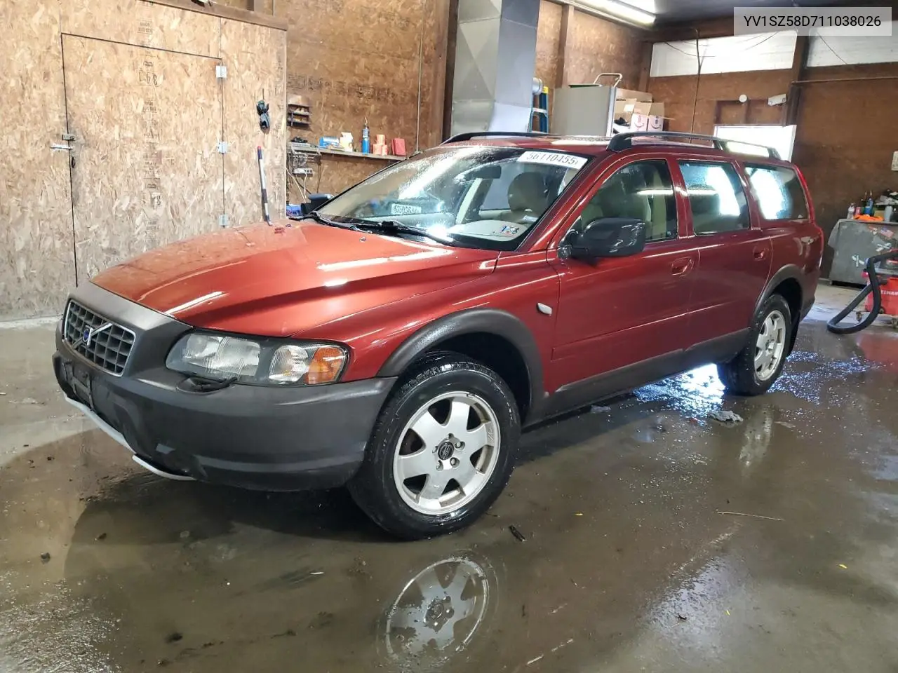 2001 Volvo V70 Xc VIN: YV1SZ58D711038026 Lot: 56110455