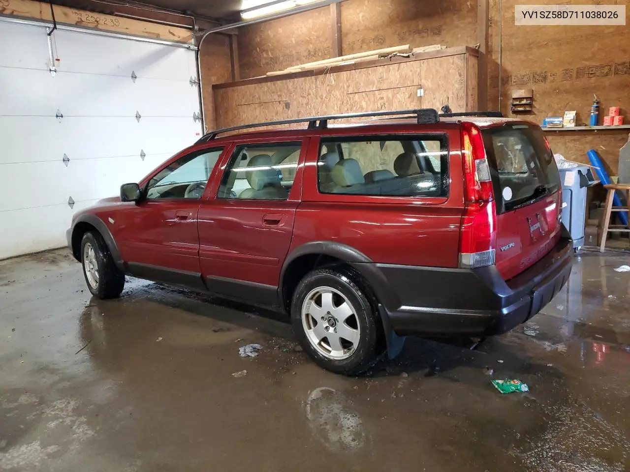 2001 Volvo V70 Xc VIN: YV1SZ58D711038026 Lot: 56110455