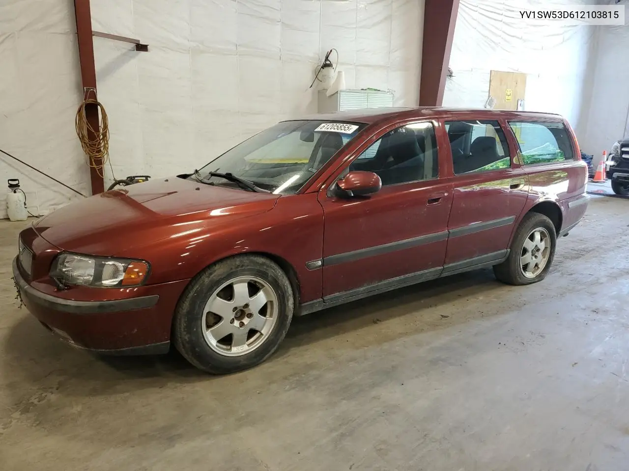 2001 Volvo V70 T5 Turbo VIN: YV1SW53D612103815 Lot: 61205855