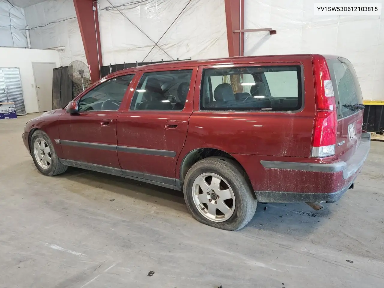 2001 Volvo V70 T5 Turbo VIN: YV1SW53D612103815 Lot: 61205855