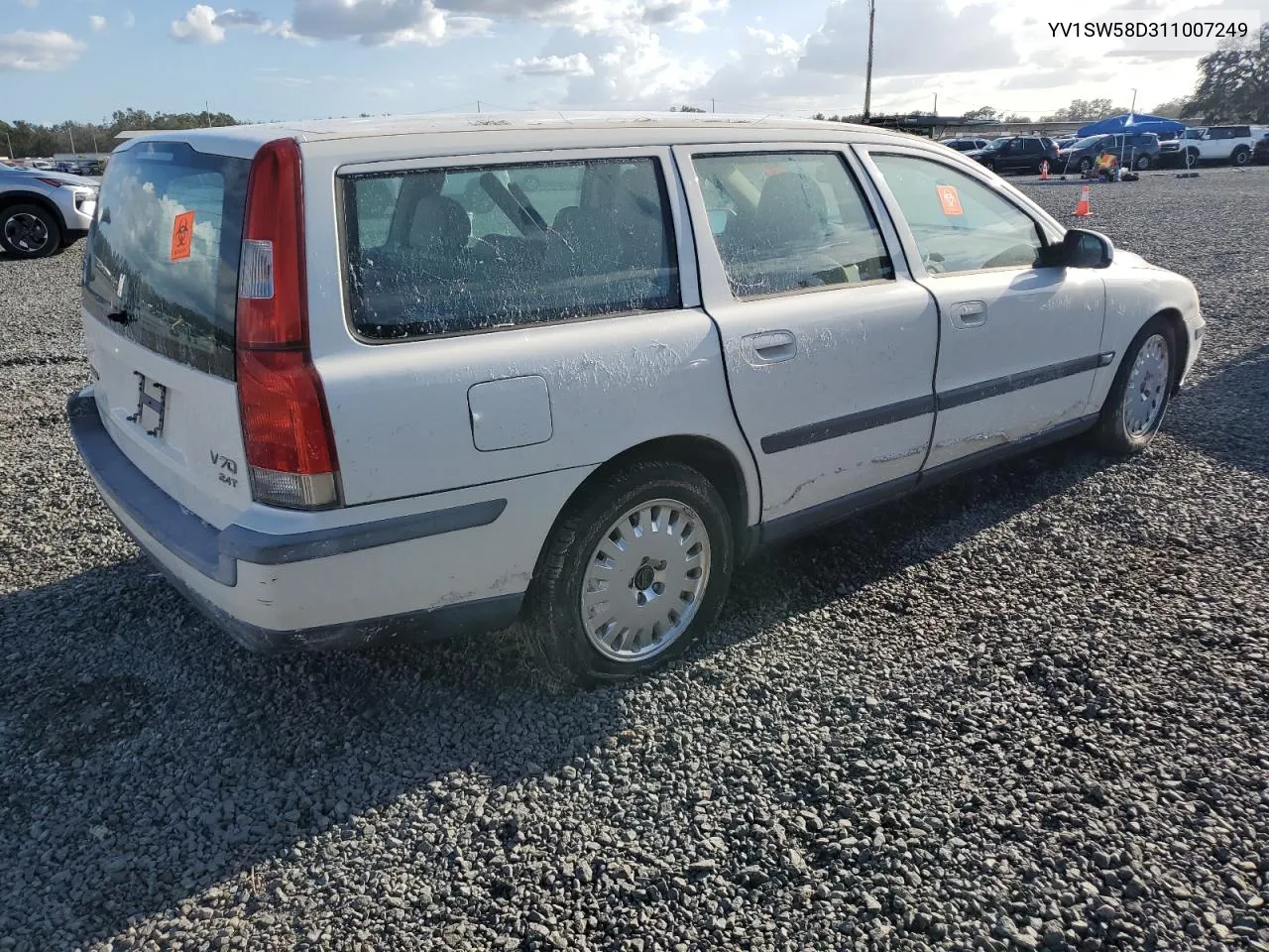 2001 Volvo V70 2.4T VIN: YV1SW58D311007249 Lot: 77267834