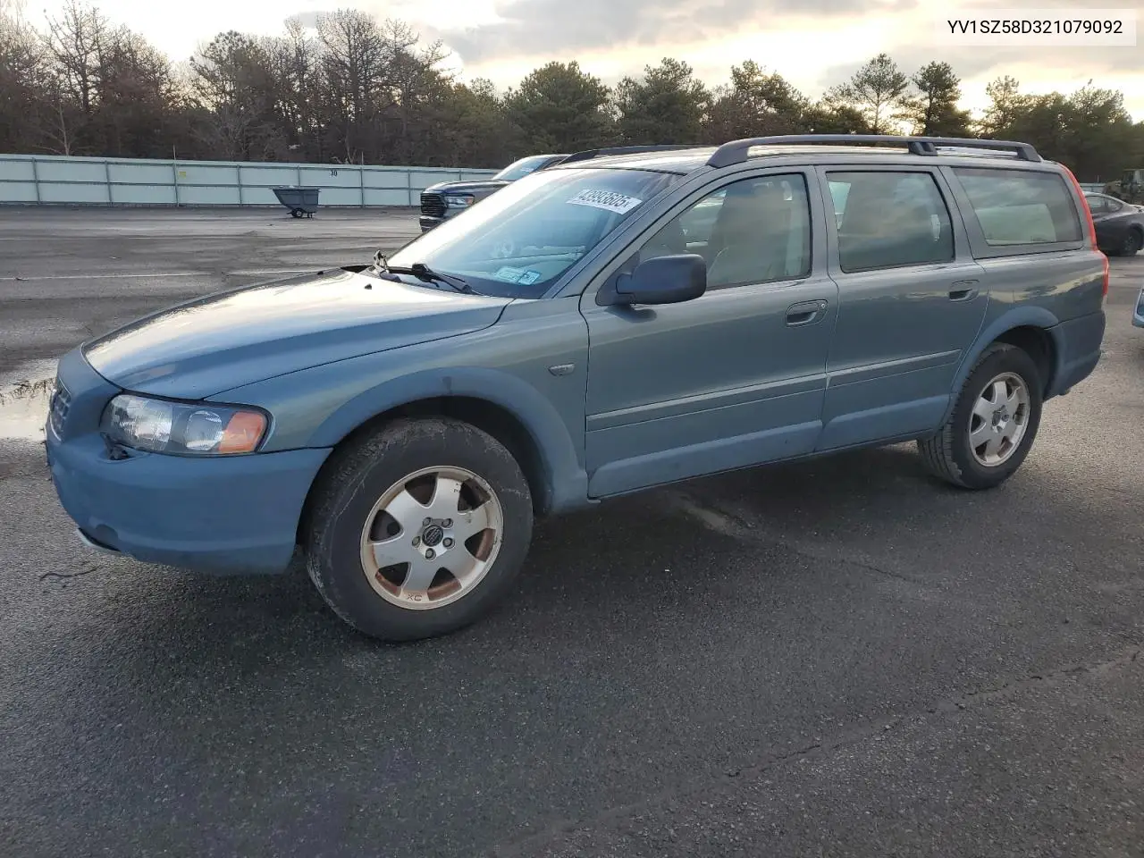 2002 Volvo V70 Xc VIN: YV1SZ58D321079092 Lot: 43993605