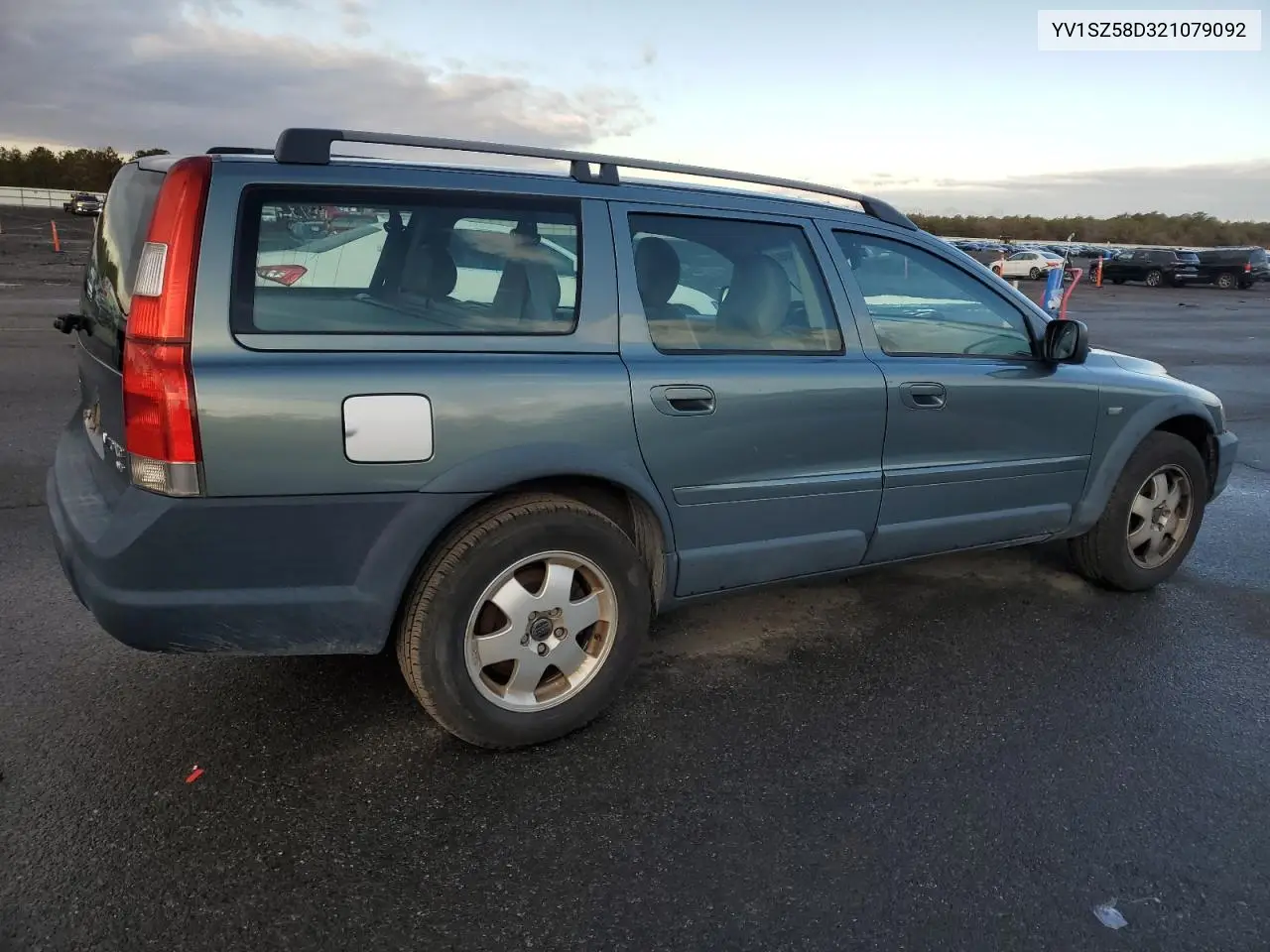 2002 Volvo V70 Xc VIN: YV1SZ58D321079092 Lot: 43993605