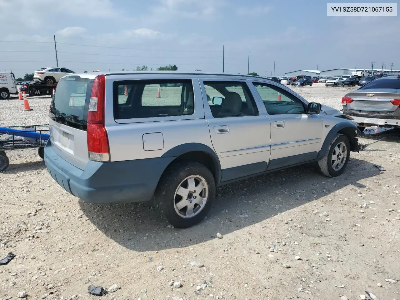 2002 Volvo V70 Xc VIN: YV1SZ58D721067155 Lot: 54969315