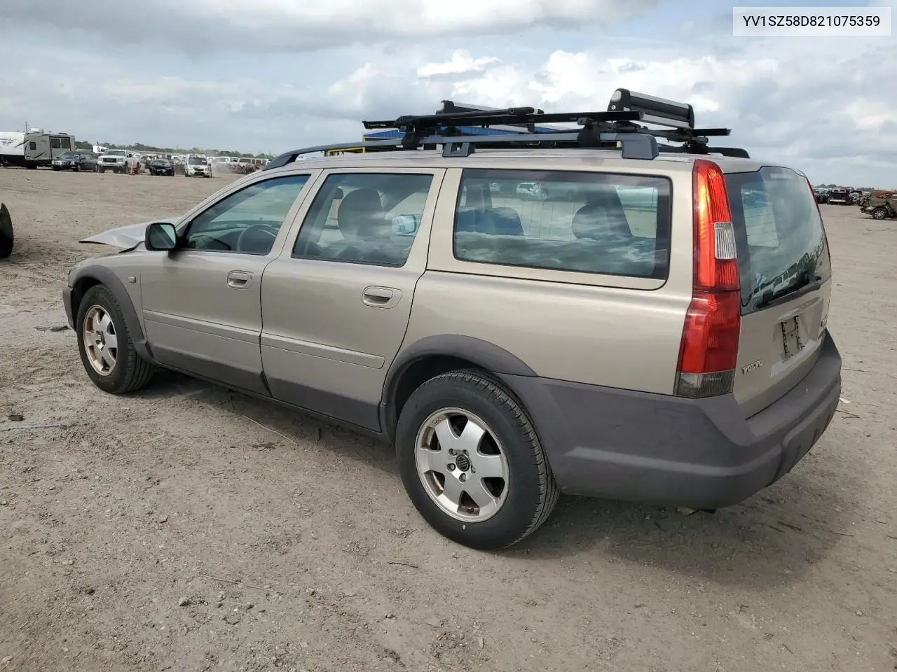 2002 Volvo V70 Xc VIN: YV1SZ58D821075359 Lot: 54994675