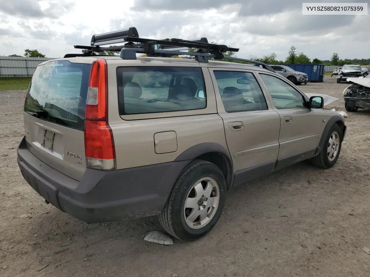 2002 Volvo V70 Xc VIN: YV1SZ58D821075359 Lot: 54994675