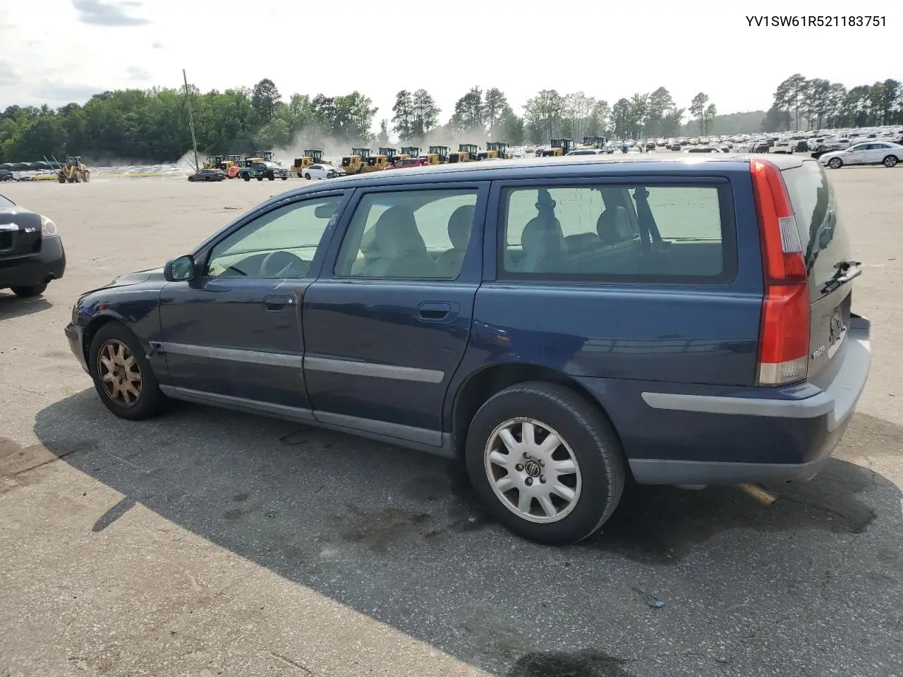 2002 Volvo V70 VIN: YV1SW61R521183751 Lot: 59668785