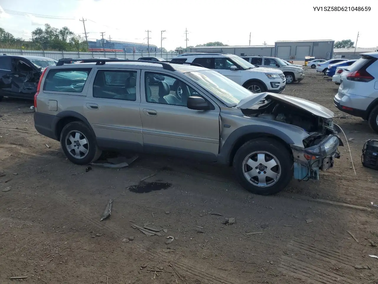 2002 Volvo V70 Xc VIN: YV1SZ58D621048659 Lot: 61043385