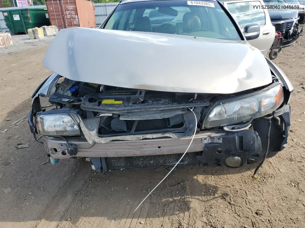 2002 Volvo V70 Xc VIN: YV1SZ58D621048659 Lot: 61043385