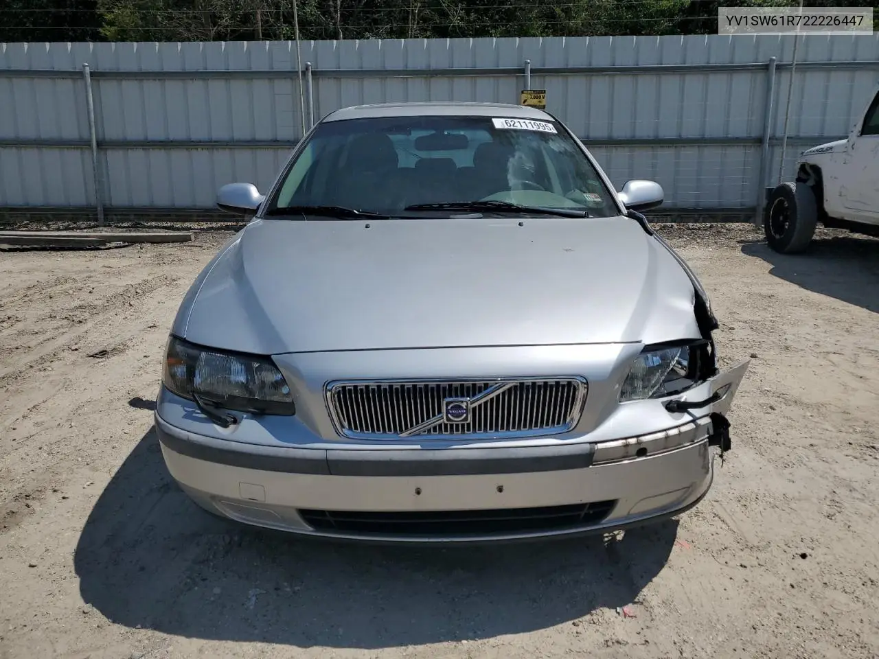 2002 Volvo V70 VIN: YV1SW61R722226447 Lot: 62111995