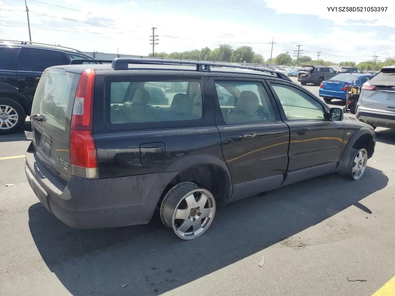 2002 Volvo V70 Xc VIN: YV1SZ58D521053397 Lot: 62514095