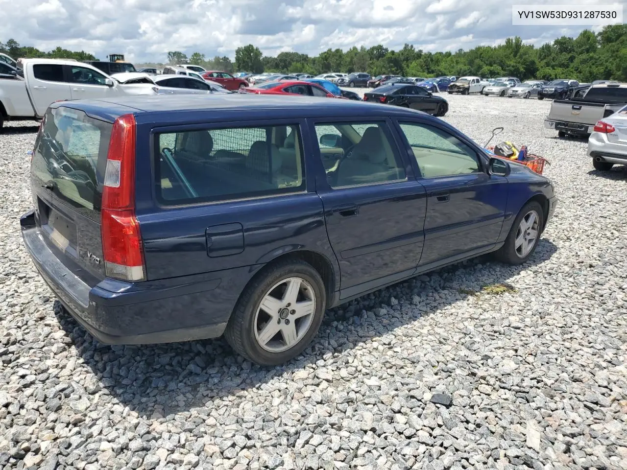 2003 Volvo V70 T5 Turbo VIN: YV1SW53D931287530 Lot: 61223975