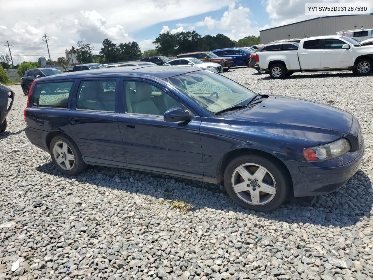 2003 Volvo V70 T5 Turbo VIN: YV1SW53D931287530 Lot: 61223975