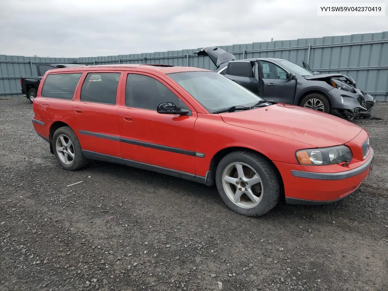 2004 Volvo V70 Fwd VIN: YV1SW59V042370419 Lot: 52754855