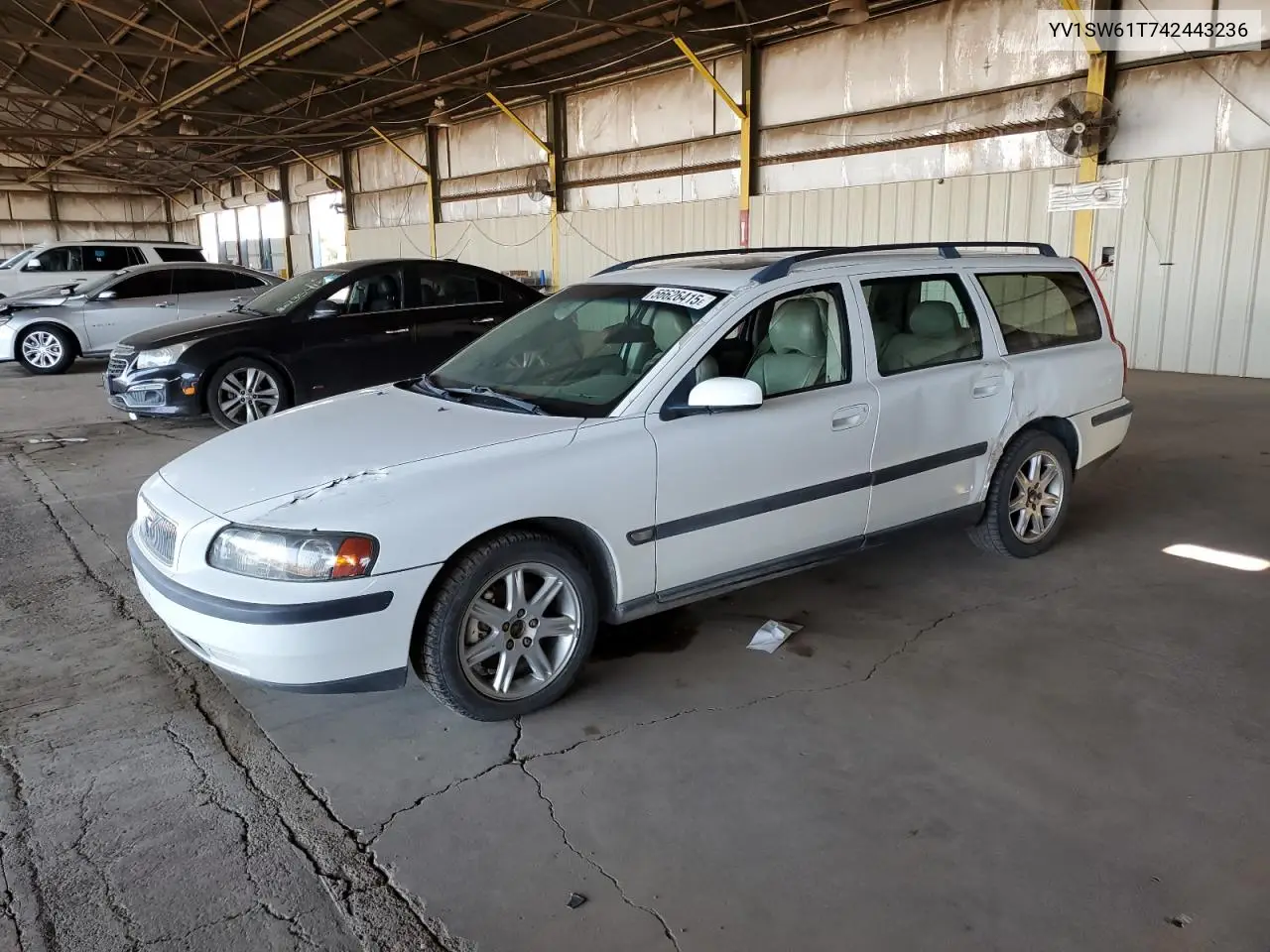 2004 Volvo V70 VIN: YV1SW61T742443236 Lot: 56626415