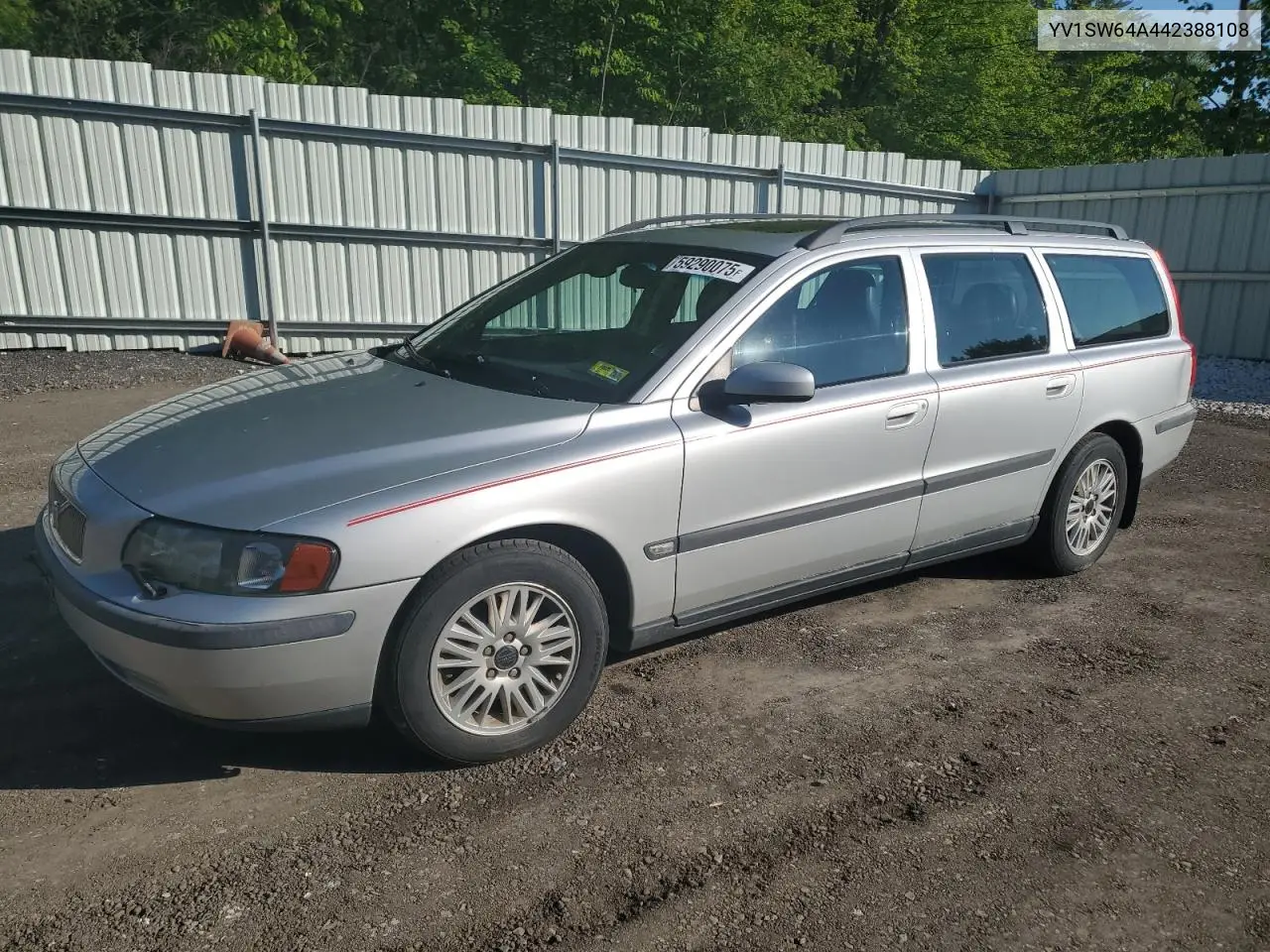 2004 Volvo V70 VIN: YV1SW64A442388108 Lot: 59290075