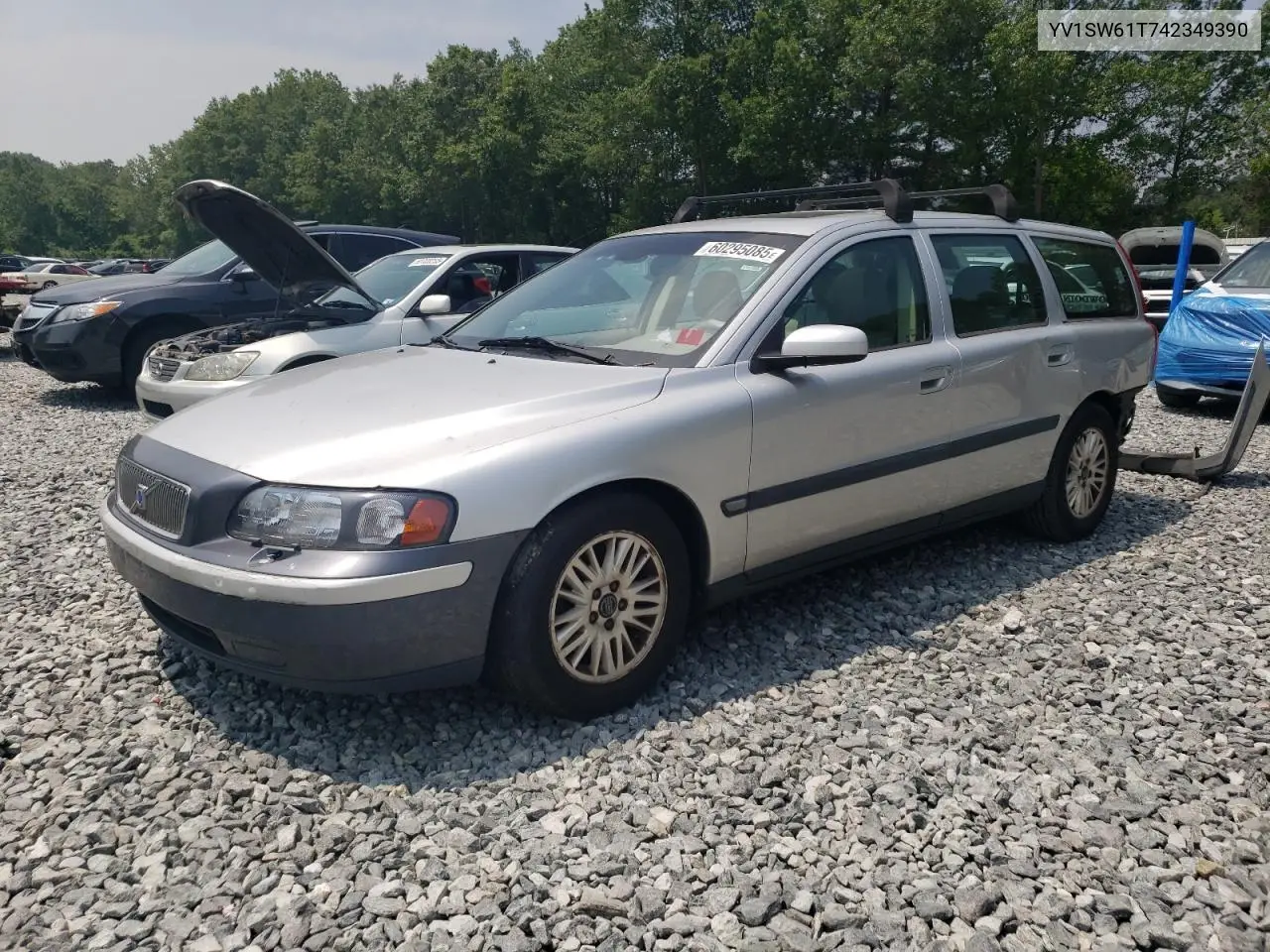 2004 Volvo V70 VIN: YV1SW61T742349390 Lot: 60295085