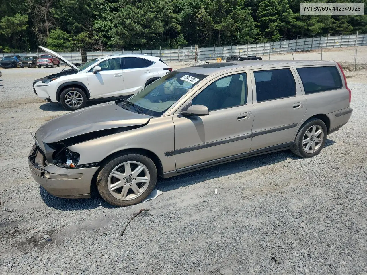 2004 Volvo V70 Fwd VIN: YV1SW59V442349928 Lot: 61847095
