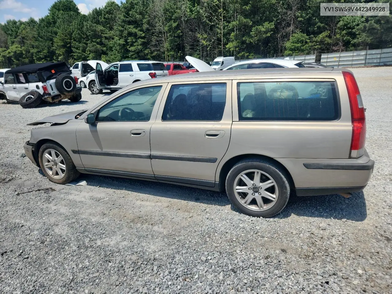 2004 Volvo V70 Fwd VIN: YV1SW59V442349928 Lot: 61847095